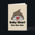 Carte Funny Baby Shark Parody Poop Emoji Birthday<br><div class="desc">Bébé shark,  doo doo doo ! The classic that's taking the world by storm,  rimagined en SHART. Bébé shart ! C'est pas un doo. A funny poop emoji baby shart birthday card that have them busting their butt,  je suis bien,  laughing !!</div>