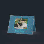 Carte Funny Bassets W/Cake & Balloons On Birthday Card<br><div class="desc">Funny Bassets W/Cake & Balloons On Birthday Card. Looking For Cake.</div>