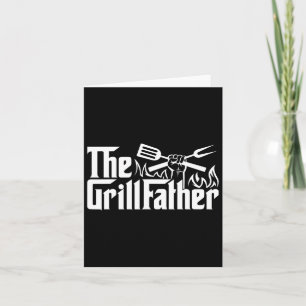 Carte Funny Bbq Papa Retro Grill Père Mens Fête des père
