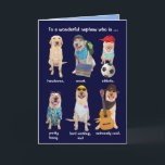 Carte Funny Birthday<br><div class="desc">A customizable birthday card for a male or relative. You can delete the inside picture if you wish.</div>