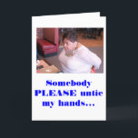 CARTE FUNNY BIRTHDAY<br><div class="desc">Mes BFF et moi adorons nous réunir pour les fêtes d'anniversaire,  et Debbie vivait un moment de PMS quand j'ai pris cette photo d'elle à son dernier déjeuner d'anniversaire.</div>