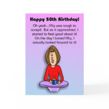 Funny Birthday Card : Célébration du 50e anniversa