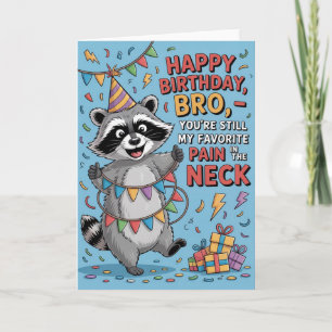 Carte Funny Birthday Card for Brother