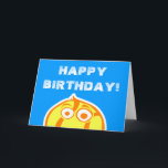 Carte Funny Birthday card pour les joueurs de tennis<br><div class="desc">Carte d'anniversaire amusante pour les joueurs de tennis. Belle boule de dessin animé. Carte de tennis personnalisée pour les joueurs de tennis. Imagewear est spécialisé dans les t-shirts de tennis originaux et les cadeaux de tennis drôles pour hommes, femmes et enfants. Découvrez une grande sélection de produits de tennis uniques...</div>