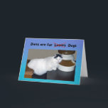 Carte Funny Birthday Fat Cat dit que les régimes sont po<br><div class="desc">Jack le chat sait comment célébrer un anniversaire - manger! Dites à votre personne préférée d'abandonner le régime alimentaire lors de leur journée spéciale.</div>