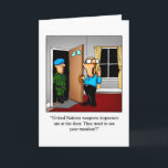 Carte Funny Birthday Greeting Card pour elle<br><div class="desc">Profitez de diffuser le rire avec cette carte de voeux hilarante pour l'humour d'anniversaire heureux de l'artiste Bill Abbott; envoyez quelques rires avec votre amour et des voeux pour un anniversaire heureux. Merveilleusement drôle et légèrement sarcastique personnages de dessin animé dans des situations et des décors hilarants, grand plaisir pour...</div>