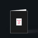 Carte Funny Birthday Sniff card<br><div class="desc">Scratch et sniff ici... et les faire rouler dans les allées quand ils ouvrent la carte! Pour toutes mes aquarelles originales dans la boutique, j'utilise la palette limitée. Rouge, Jaune, Bleu. Cela produit toutes les teintes et les teintes que vous voyez dans mes peintures. L'aquarelle transparente rouge, jaune et bleu...</div>