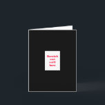 Carte Funny Birthday Sniff card<br><div class="desc">Scratch et sniff ici... et les faire rouler dans les allées quand ils ouvrent la carte! Pour toutes mes aquarelles originales dans la boutique, j'utilise la palette limitée. Rouge, Jaune, Bleu. Cela produit toutes les teintes et les teintes que vous voyez dans mes peintures. L'aquarelle transparente rouge, jaune et bleu...</div>