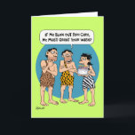 Carte Funny Birthday Wish Evolution<br><div class="desc">Funny Birthday Greeting Card for a man</div>