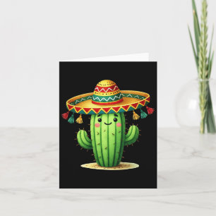 Carte Funny Cactus Cinco De Mayo Garçons Enfants Enfants