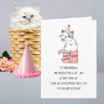 Carte Funny Cats Love Boxes Nom personnalisé Anniversair<br><div class="desc">Toute personne qui a un chat sait que les chats aiment les boîtes et ils veulent toujours y entrer. Cette drôle de carte d'anniversaire joue sur l'humour de leur amour pour les boîtes, les paniers, et à peu près tout ce qu'ils peuvent serrer dans. Il comprend un mignon chat de...</div>