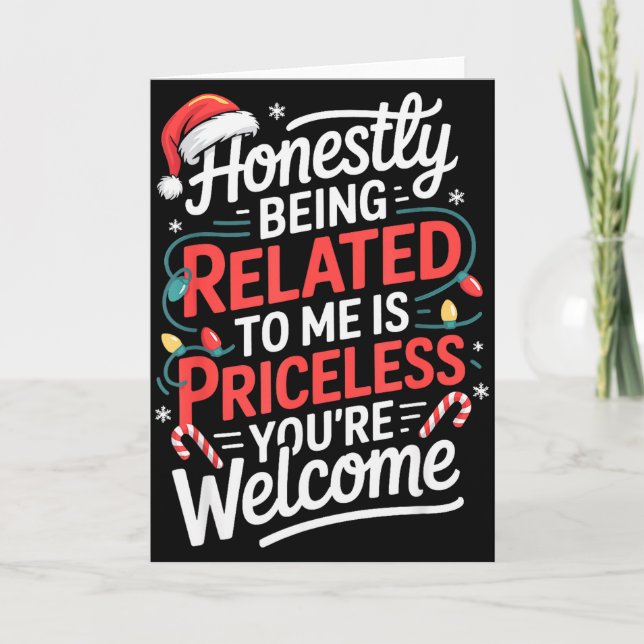 Carte Funny Christmas Humor Pajama Xmas For Men Women Ki (Devant)