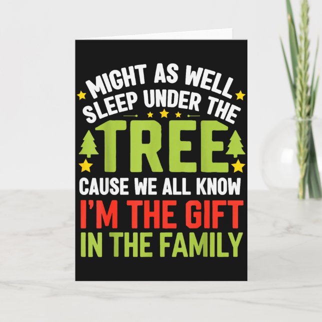 Carte Funny Christmas Kids Mens Christmas Pajamas Women  (Devant)