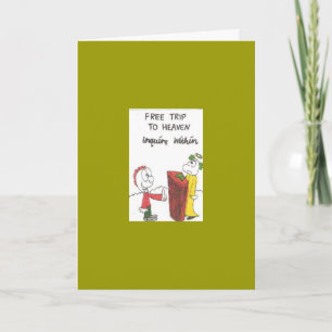 Carte Funny church sayings = greeting card
