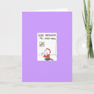 Carte Funny church sayings on Greeting cards