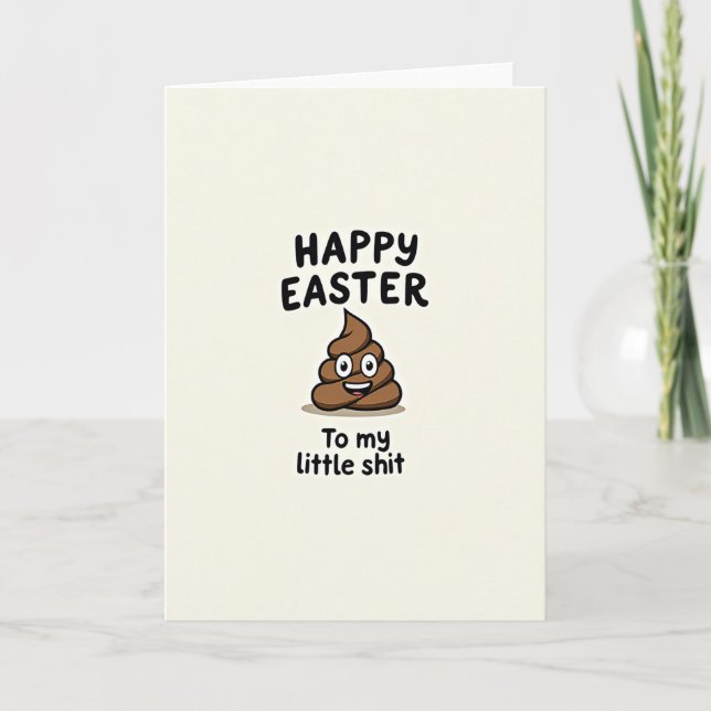 Carte Funny Coiled Friend Holiday Card (Devant)