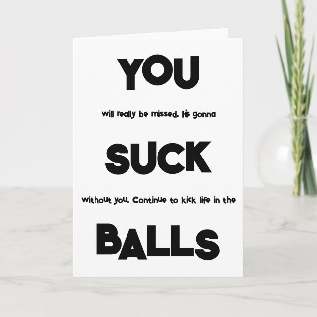 Carte Funny Coworker Resignation Retirement (Devant)