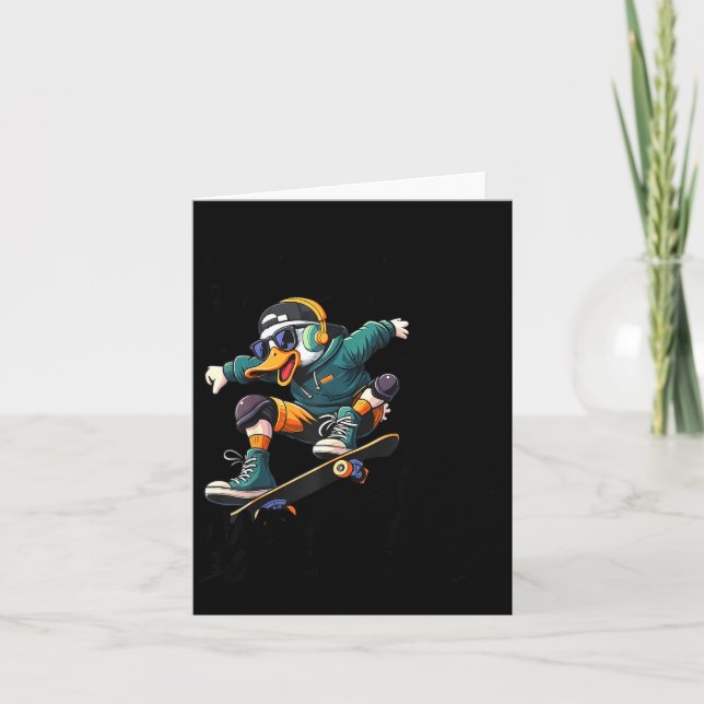 Carte Funny Duck Graphic Tees Men Women Teens Funny Quot (Devant)