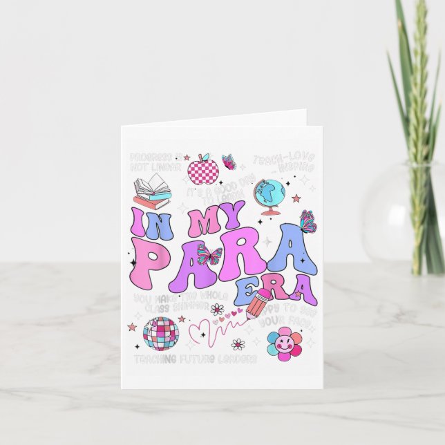 Carte Funny Enseignant Valentines Jour Enseigner Coeur C (Devant)