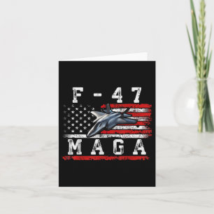Carte Funny F47 Fighter Jet Trump Chemise F-47 Jet Fight
