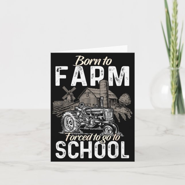 Carte Funny Farmer Shirt Men Tractor Boys Tractor Lover  (Devant)