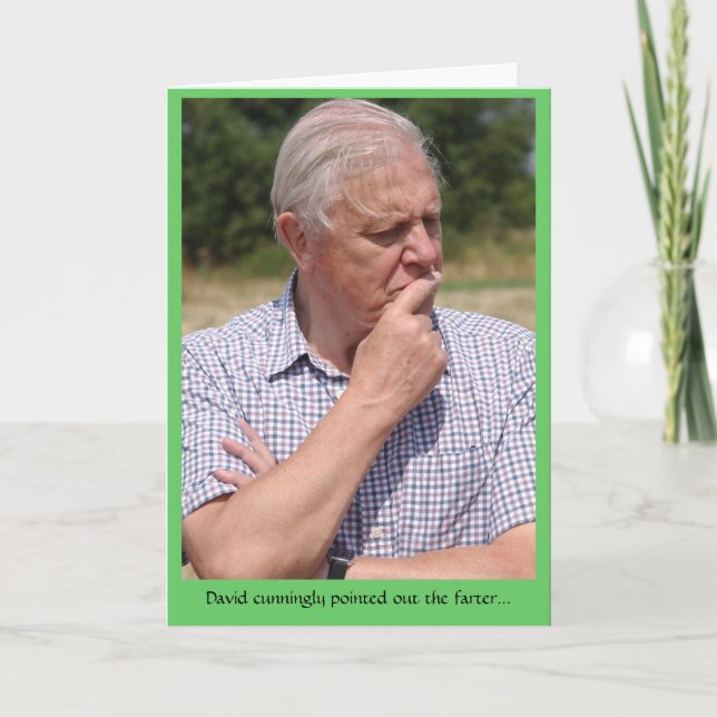 Carte Funny Farter Card (Devant)