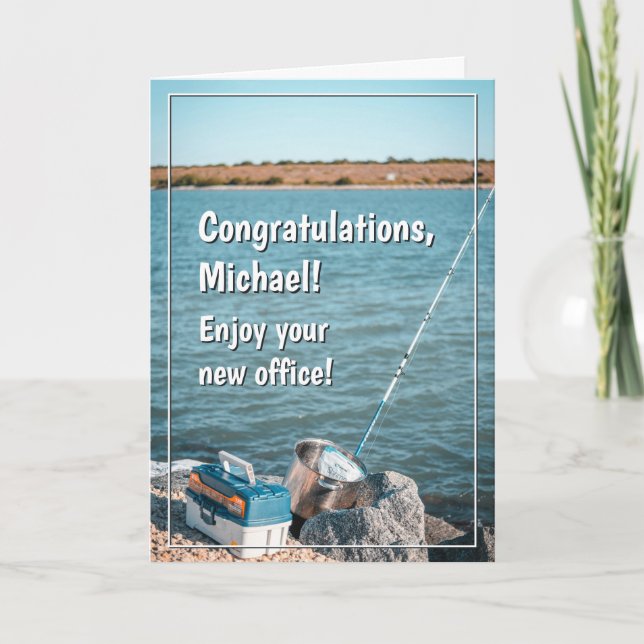 Carte Funny Fishing Retirement Card (Devant)