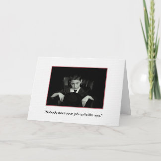 Carte Funny Get Well Soon For Boss ou Co-Worker