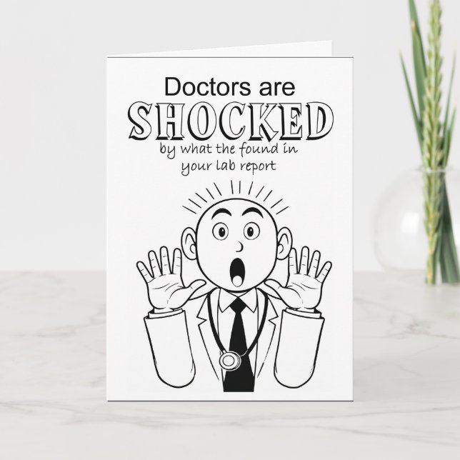 Carte Funny get well wish for beer lover (Devant)