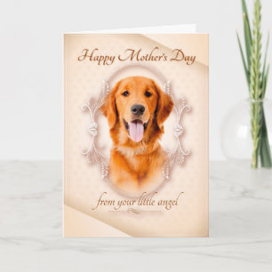 Carte Funny Golden Mother's Day Card