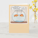 Carte Funny Goldfish Avec Horrible Mémoire Anniversaire<br><div class="desc">Voici une drôle de carte d'anniversaire qui contient un couple de poissons rouges avec de très mauvais spans de mémoire. Une grande carte pour souhaiter à quelqu'un un un anniversaire inoubliable! Merci d'avoir choisi ce design original par © Chuck Ingwersen. Je publie des dessins tous les jours sur Instagram :...</div>