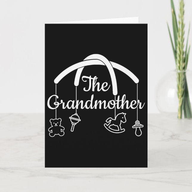 Carte Funny Grandmother Design For Proud Grandmas Premiu (Devant)