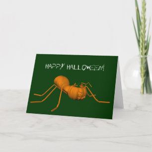 Carte Funny Halloween Ant