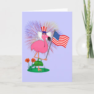 Carte Funny Happy 4th of July Greeting Card
