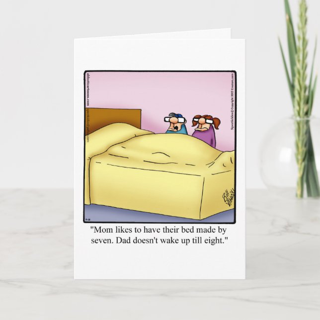 Carte Funny Happy Anniversary Card For Them (Devant)