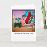 Carte Funny Happy Anniversary Card For Them<br><div class="desc">Des personnages de dessins humoristiques merveilleusement drôles et légèrement sarcastiques dans des situations hilarantes qui ne manqueront pas d’apporter un sourire au visage de quiconque. Super amusant pour les personnages merveilleusement drôles, légèrement sarcastiques que vous connaissez! Profitez de diffuser le rire avec cette carte de voeux hilarante de l'humour d'anniversaire...</div>