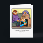 Carte Funny Happy Anniversary Card For Them<br><div class="desc">Des personnages de dessins humoristiques merveilleusement drôles et légèrement sarcastiques dans des situations hilarantes qui ne manqueront pas d’apporter un sourire au visage de quiconque. Super amusant pour les personnages merveilleusement drôles, légèrement sarcastiques que vous connaissez! Profitez de diffuser le rire avec cette carte de voeux hilarante de l'humour d'anniversaire...</div>