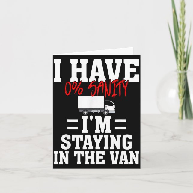 Carte Funny I'm Staying In Tha Van Phasmophobia Gamer Me (Devant)