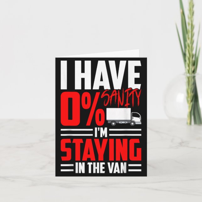 Carte Funny I'm Staying In Tha Van Phasmophobia Gamer Wo (Devant)