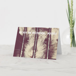 Carte Funny Inspirational Rat in Prison