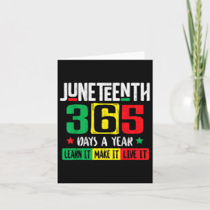 Carte Funny Junet1365 Jours Par An Freedom African J