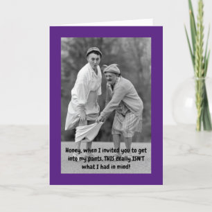 Carte FUNNY Lesbian Valentine's