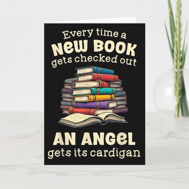 Carte Funny Librarian Quote For Library Nerd  (Devant)