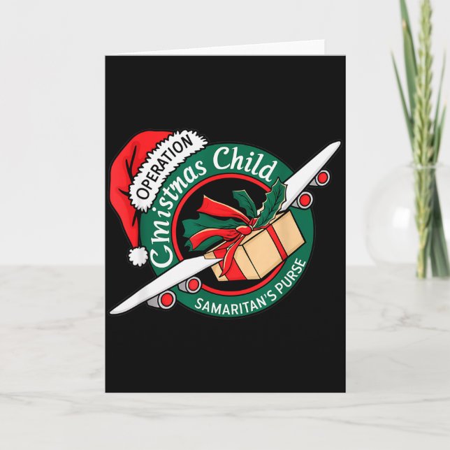 Carte Funny Matching Christmas Operation Christmas Child (Devant)
