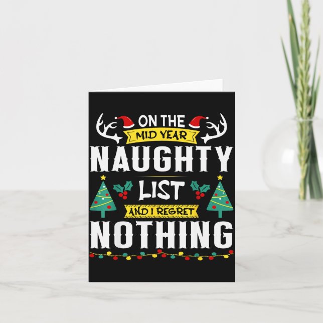 Carte Funny Mid-year Christmas In July Beach Summer Chri (Devant)