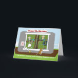 Carte funny monkey business 90th birthday<br><div class="desc">Now here is a great little monkey business funny greeting card idéal for a friend or family member who likes monkey’s or who acts like a monkey monkey! ha ha ha ha</div>