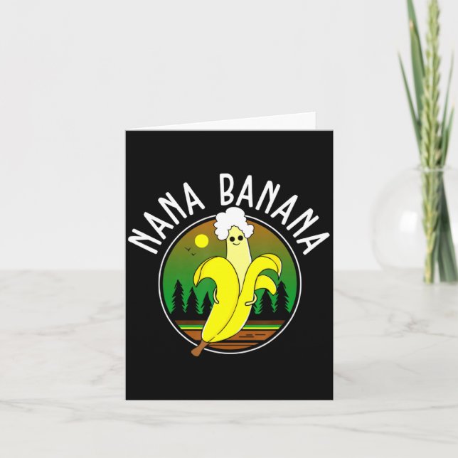 Carte Funny Nana Banana  (Devant)