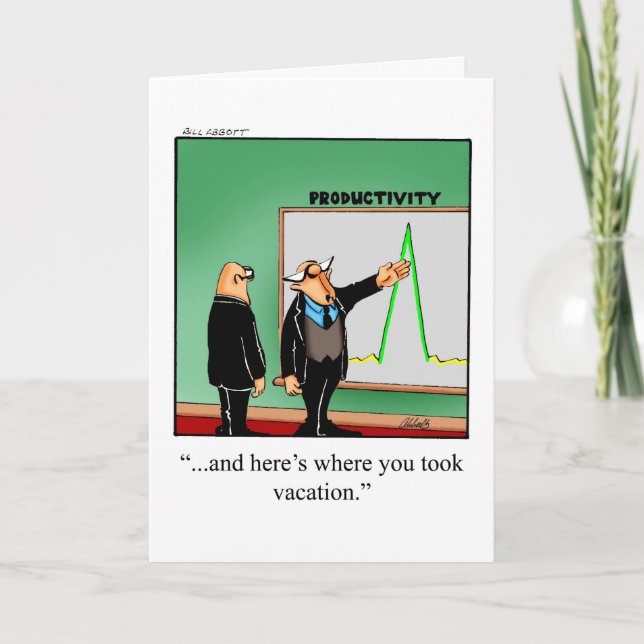 Carte Funny National Boss's Day Card (Devant)