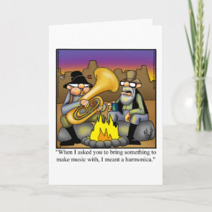 Carte Funny National Cowboy Day Grey Card