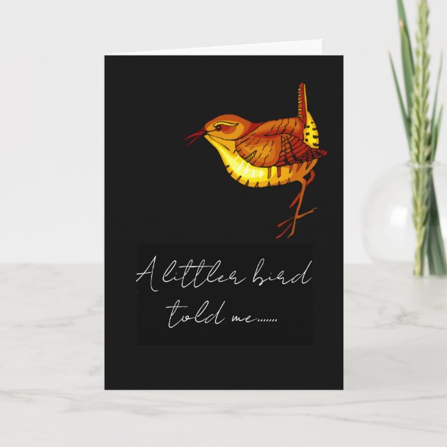 Carte funny new baby congratulations (Devant)